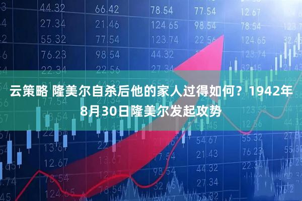 云策略 隆美尔自杀后他的家人过得如何？1942年8月30日隆美尔发起攻势